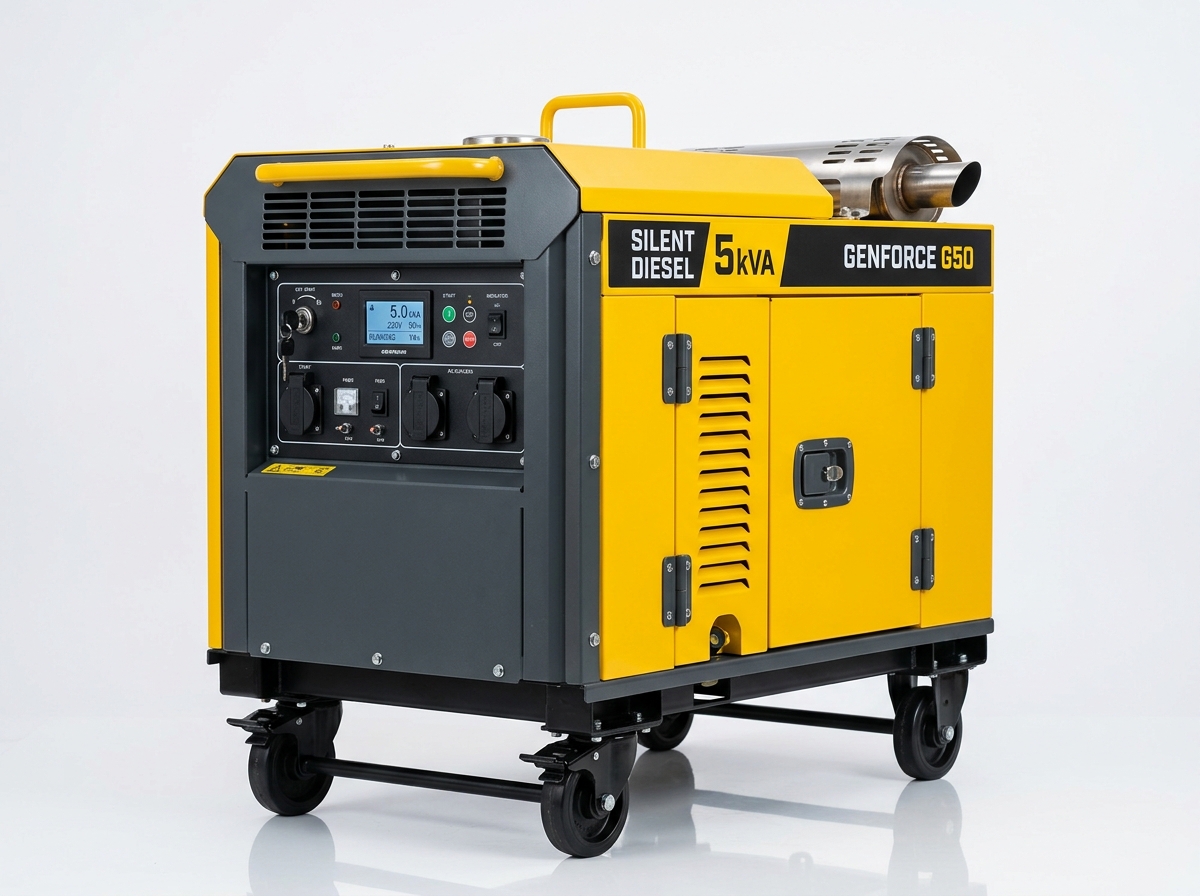 5 kVA silent diesel generator