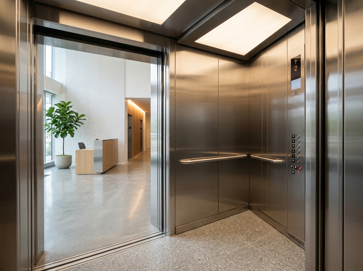 6-passenger residential elevator (450 kg)